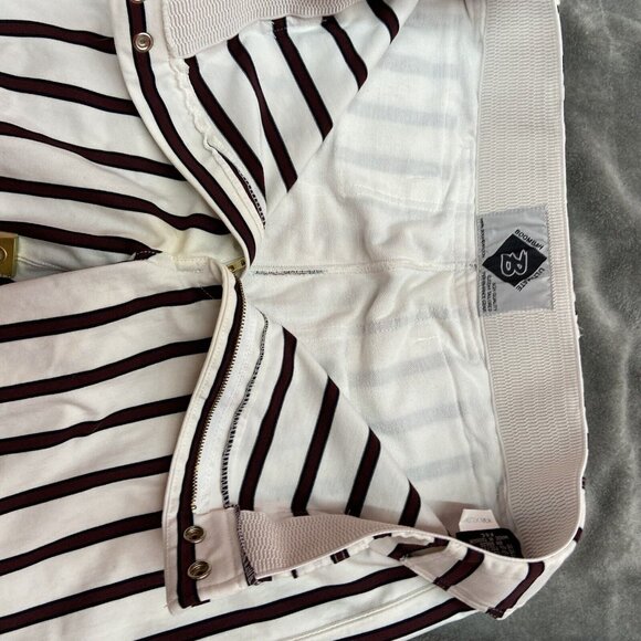 Vtg Boombah Ultimate Baseball Softball Pants White‎ Red Burgundy Stripes 38 Long - Picture 13 of 16